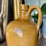 Old rum pitcher in sandstone Ets J&J Desjonquères Fourcamont 1900