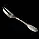 Alfenide – Christofle six silver-plated shellfish forks