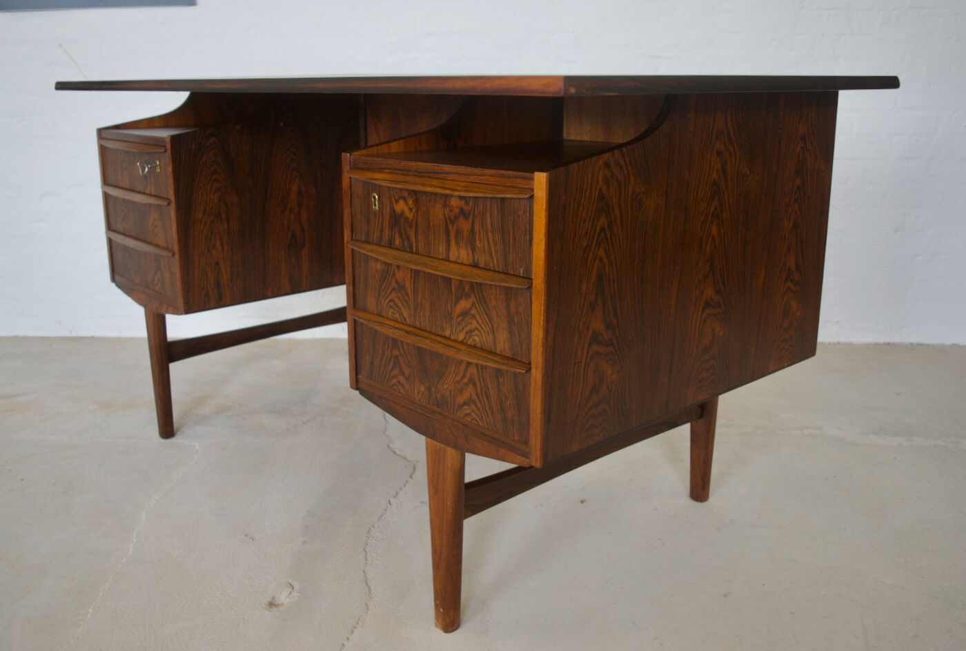 Danish Mid-Century Rosewood Desk
