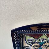 Ceramic plate Quimper signed HB