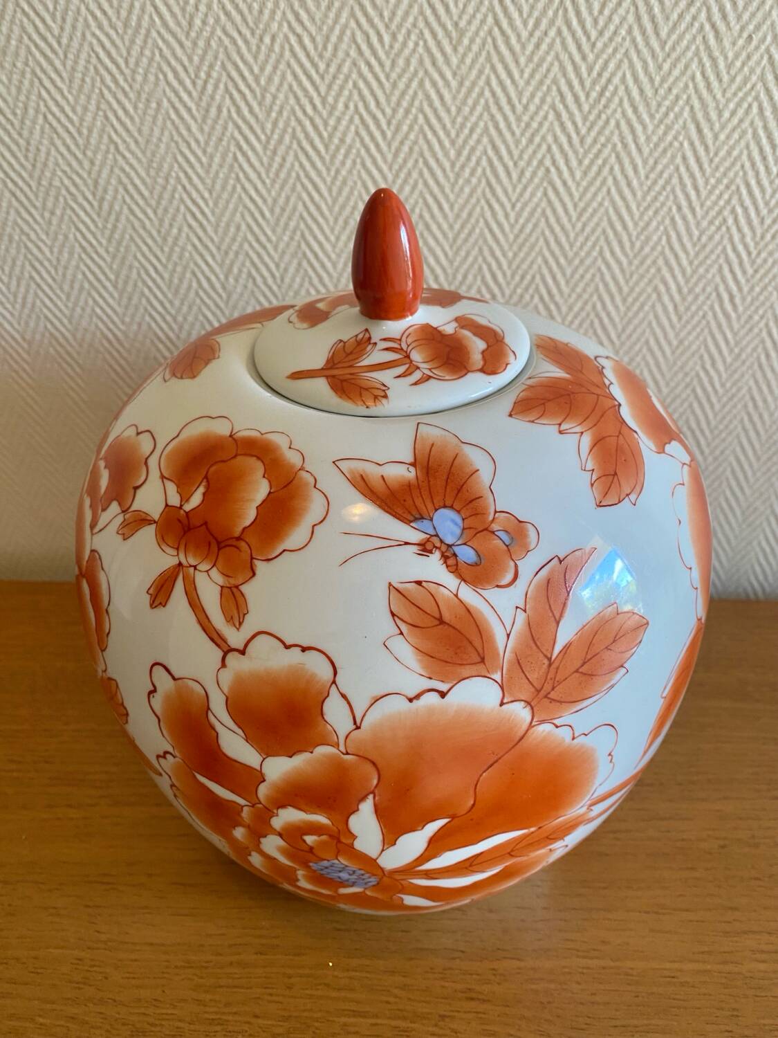 Asian ginger jar
