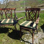 Salon Baumann, 1910, banquette, fauteuil et chaise bistrot