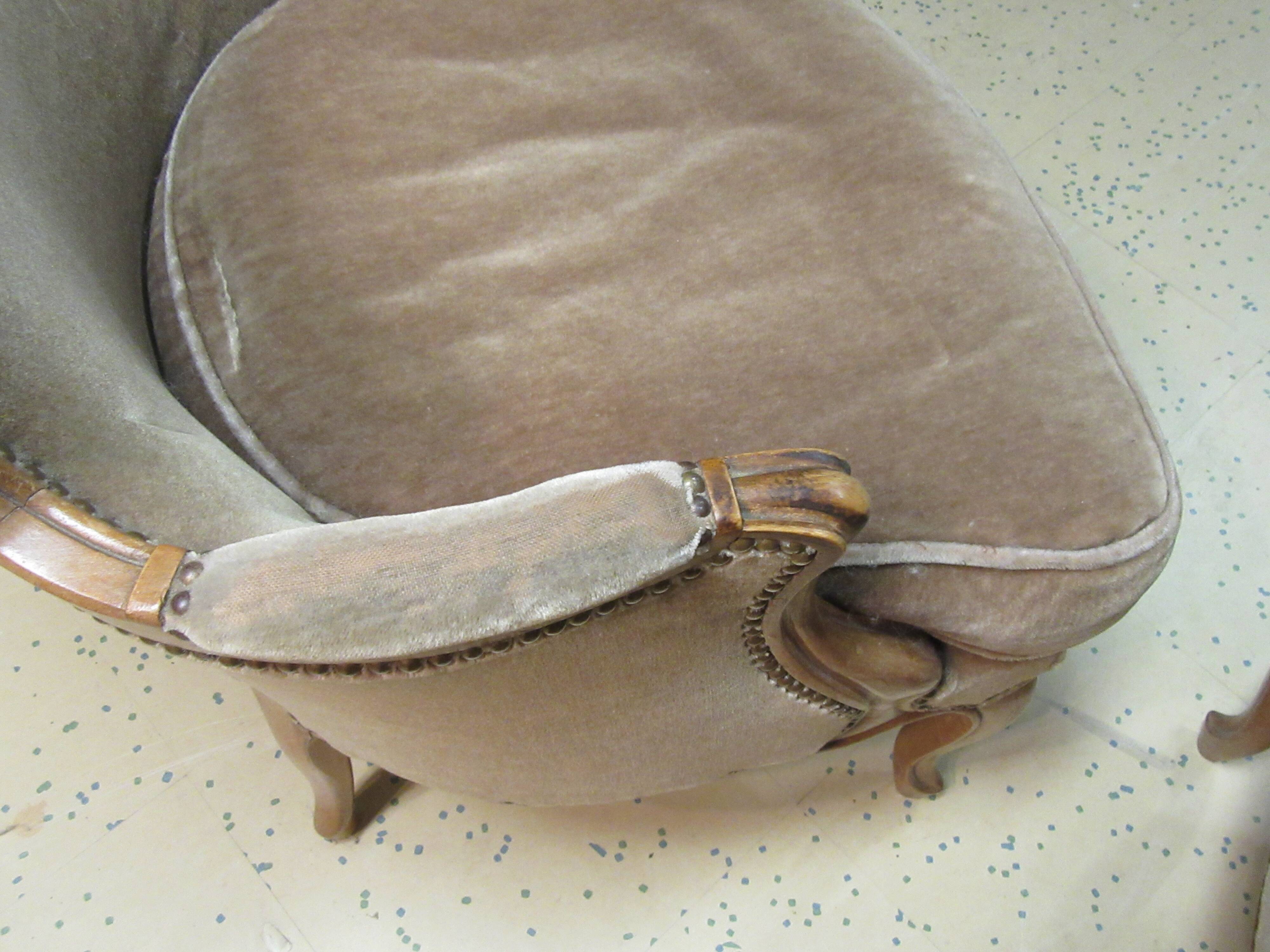 Louis XV style armchairs