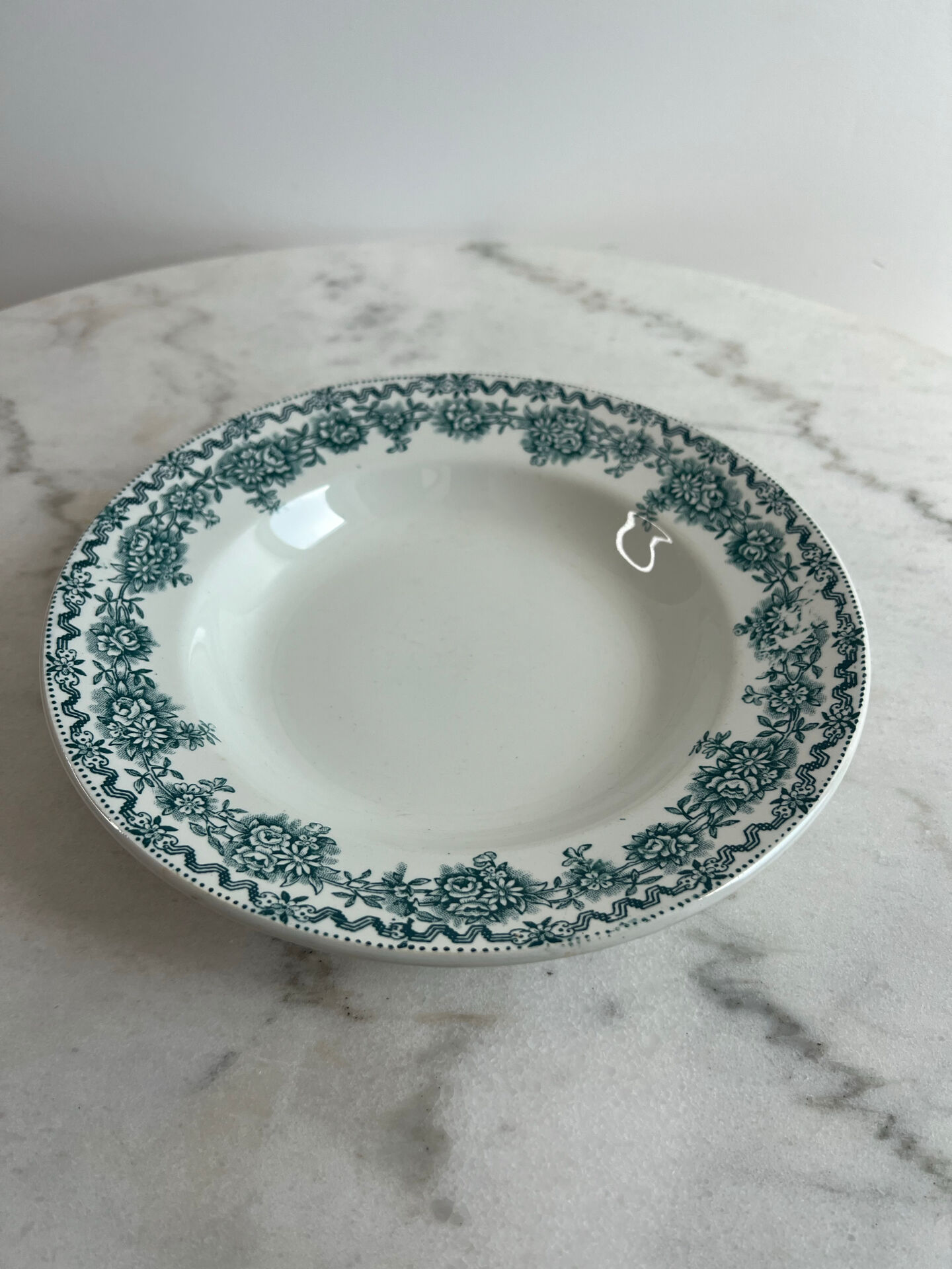 8 assiettes creuses Saint Amand collection Argenton