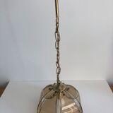 Smoked glass flower suspension