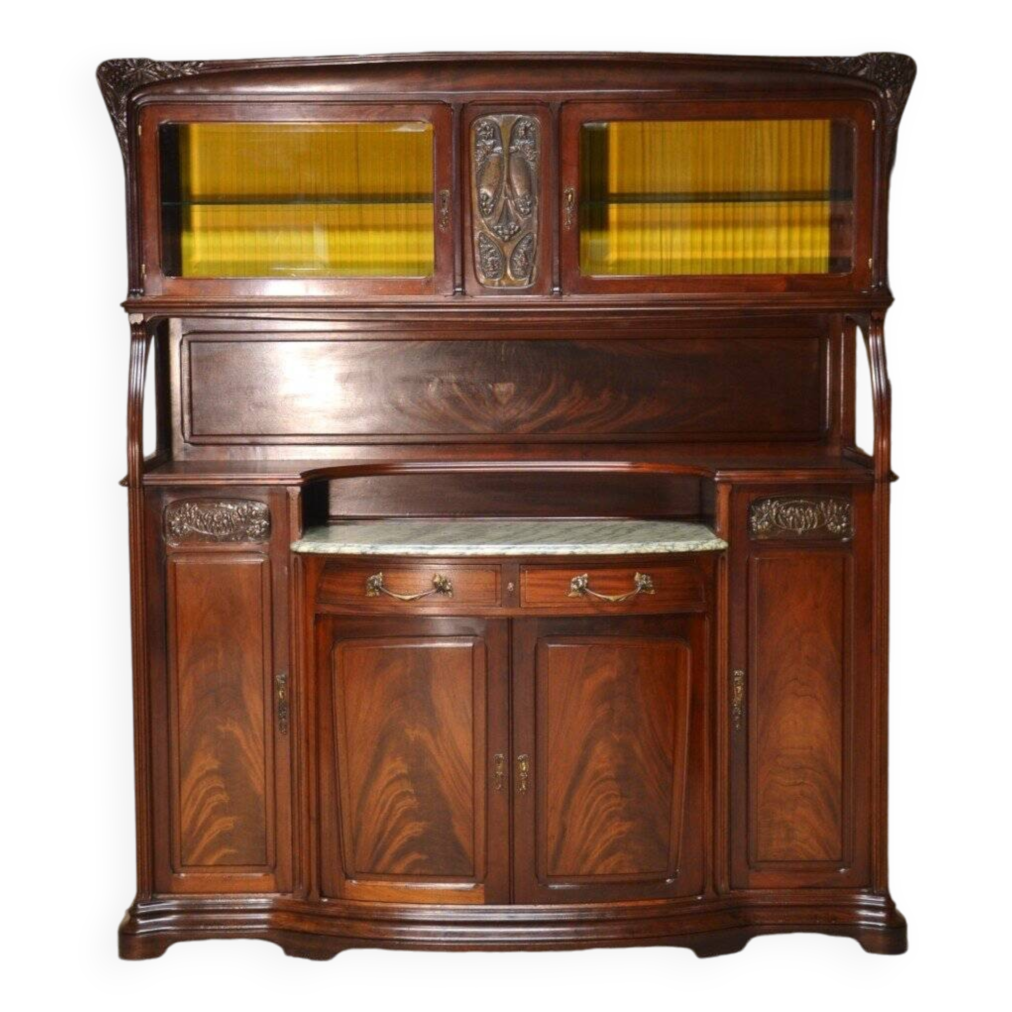 Art Nouveau Mahogany Dining Room