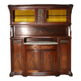 Art Nouveau Mahogany Dining Room