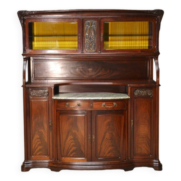 Art Nouveau Mahogany Dining Room