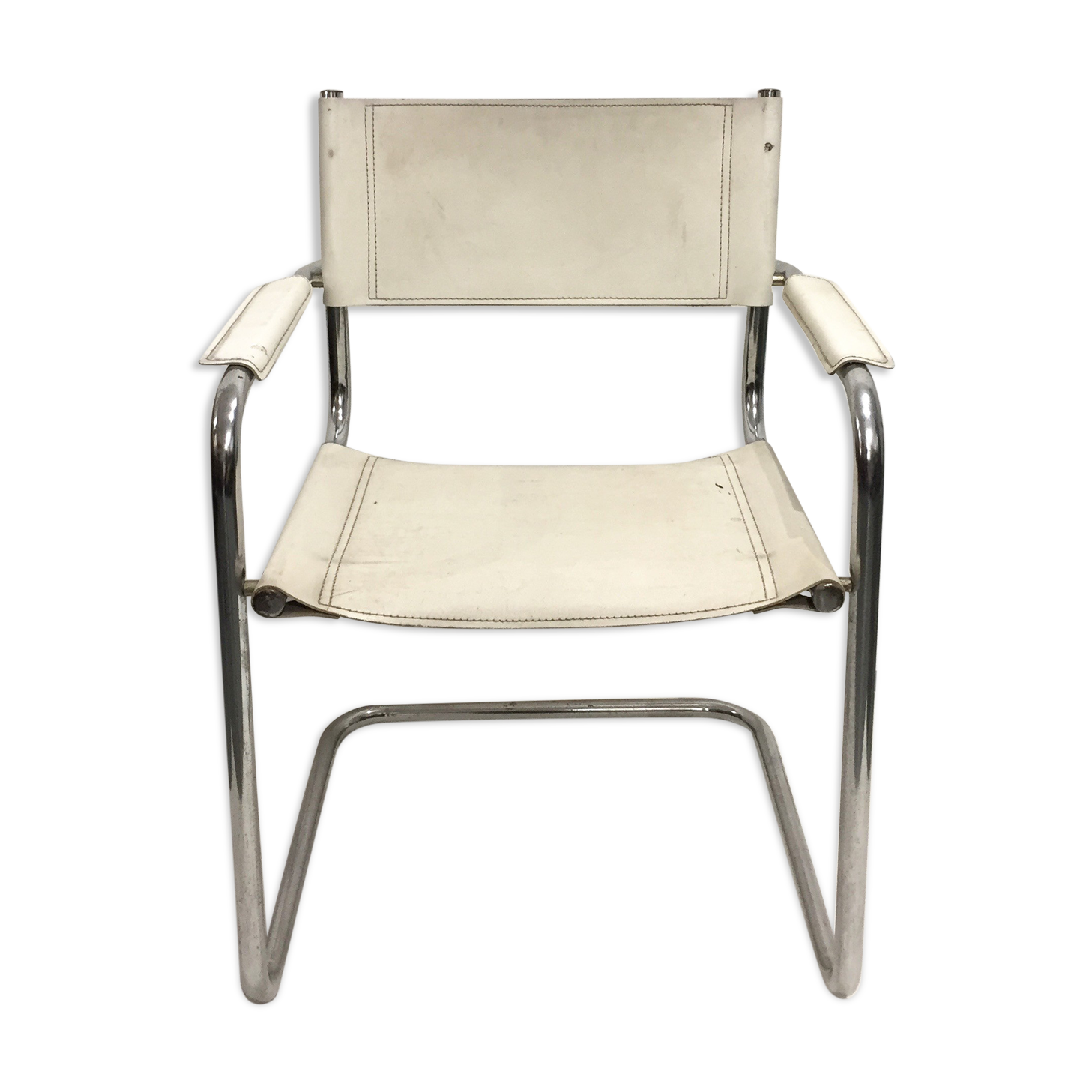 70s leather office chair