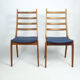 Ensemble de quatre chaises, K.S. Mobelfabrik, Danemark, années 1960