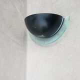 Post modern half moon wall light, 1990