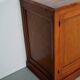 large vintage french oak haberdashery cabinet or shop counter, 1950s