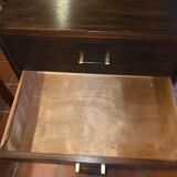 1960s oak chiffonnier cabinet