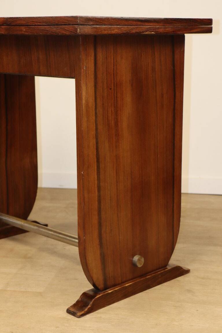 Art Deco "Portefeuille" table in rosewood - 1950