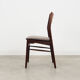 Set of six oak chairs, Danish design, 1970s, production: Denmark