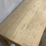 Solid wood airbrushed entrance console