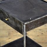 Table de chevet en fer, années 1910