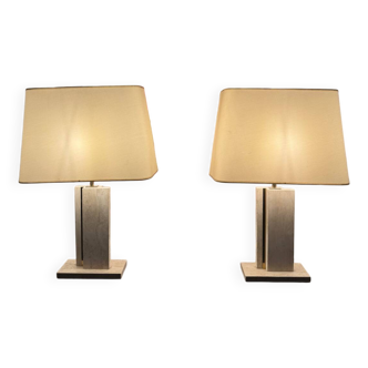 Paire de lampe Camille Breesch 1970