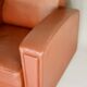 Armchair edited by Airborne, faux leather, France, circa 1950