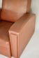 Armchair edited by Airborne, faux leather, France, circa 1950