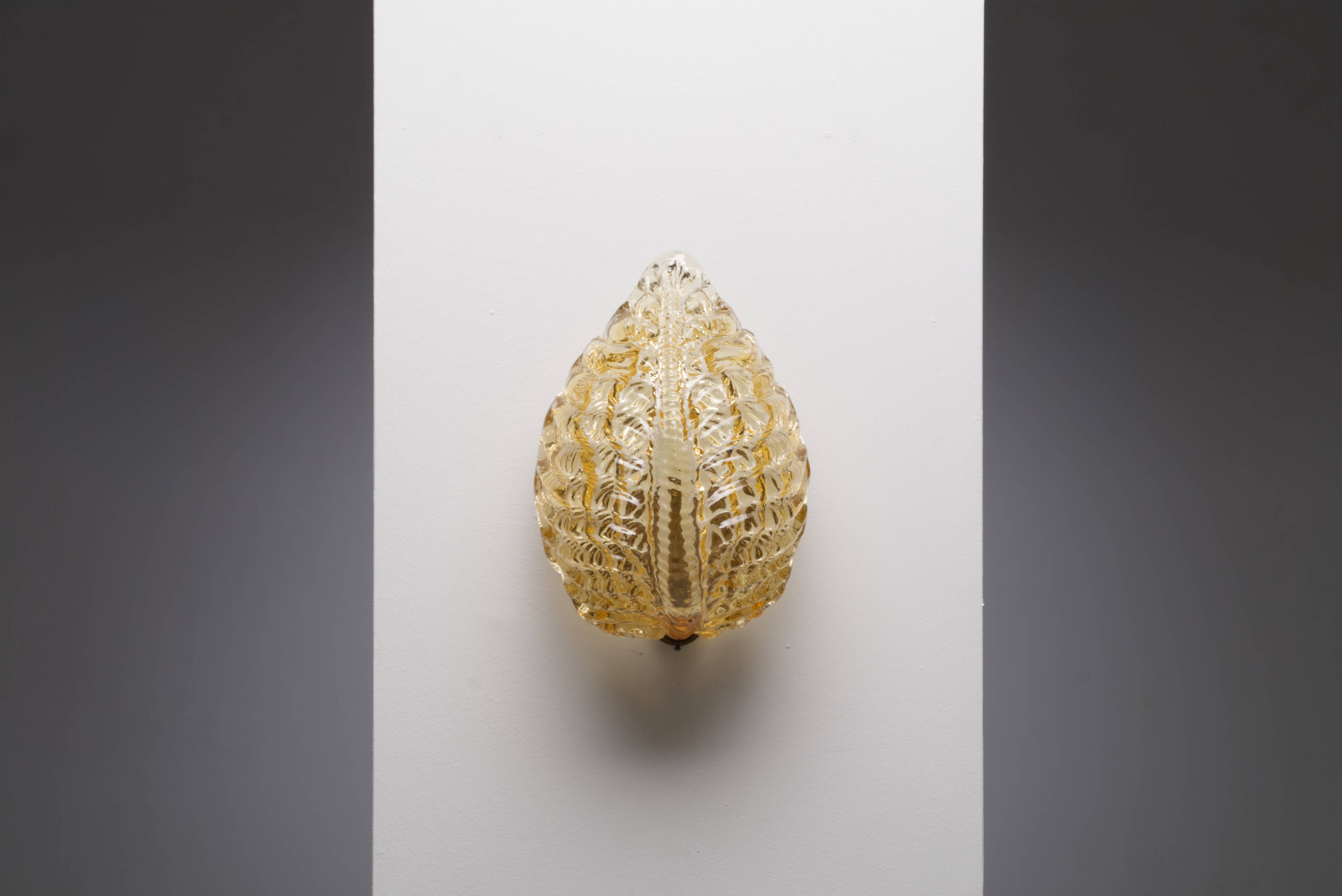 Carl Fagerlund seashell wall lamp