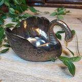Vintage decorative metal swan