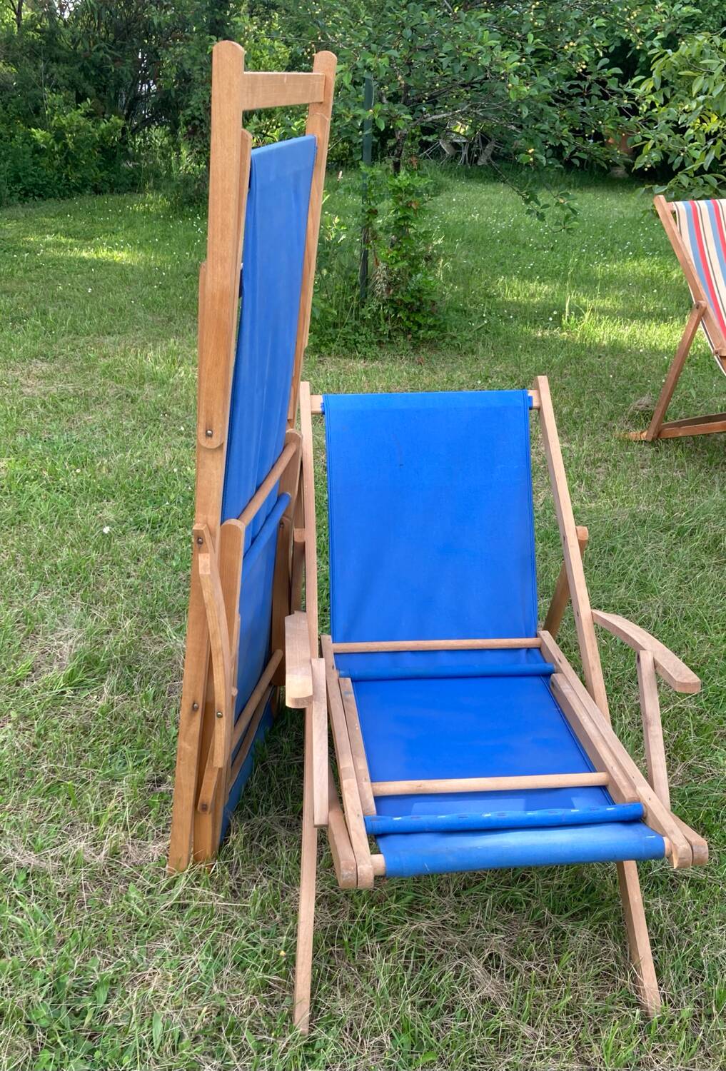 Mid 20th century sun loungers