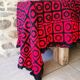 Dessus de lit crochet Vintage, fait main années 60