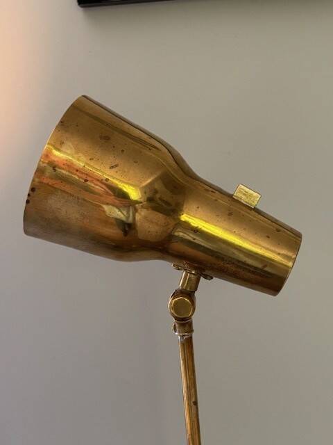 Falkensbergs Belysning brass floor lamp - Sweden 50s/60s