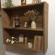 Antique wall shelf