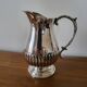 Old Silver-Plated Metal Jug
