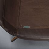 Fauteuils pivotants scandinaves par H.W. Klein pour Bramin, 1960, ensemble de 4