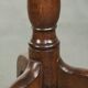 Antique English oak tilt top table / side table from the late 18th century
