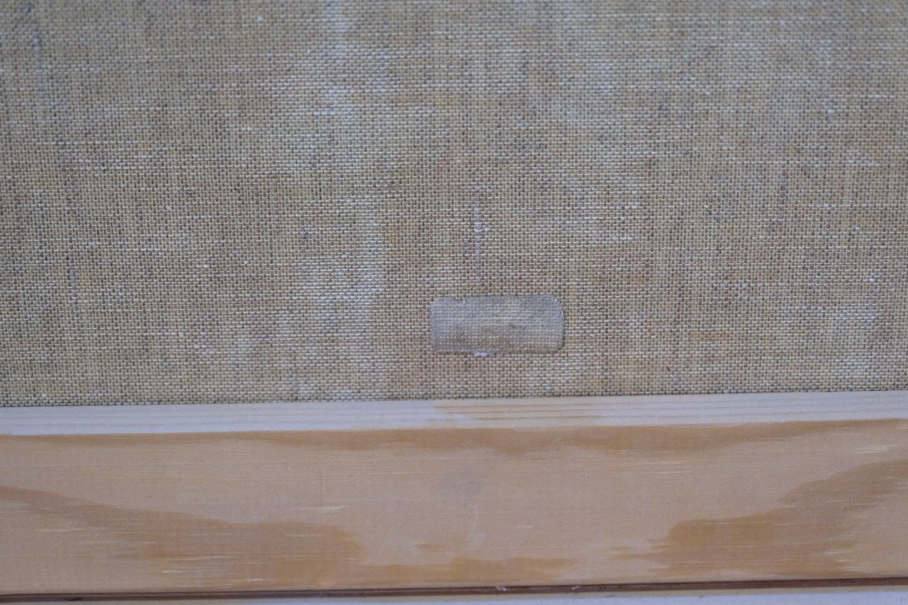 Axel Hamborn (1892-1971) Swedish modern landscape, 1960s, oil on canvas, framed