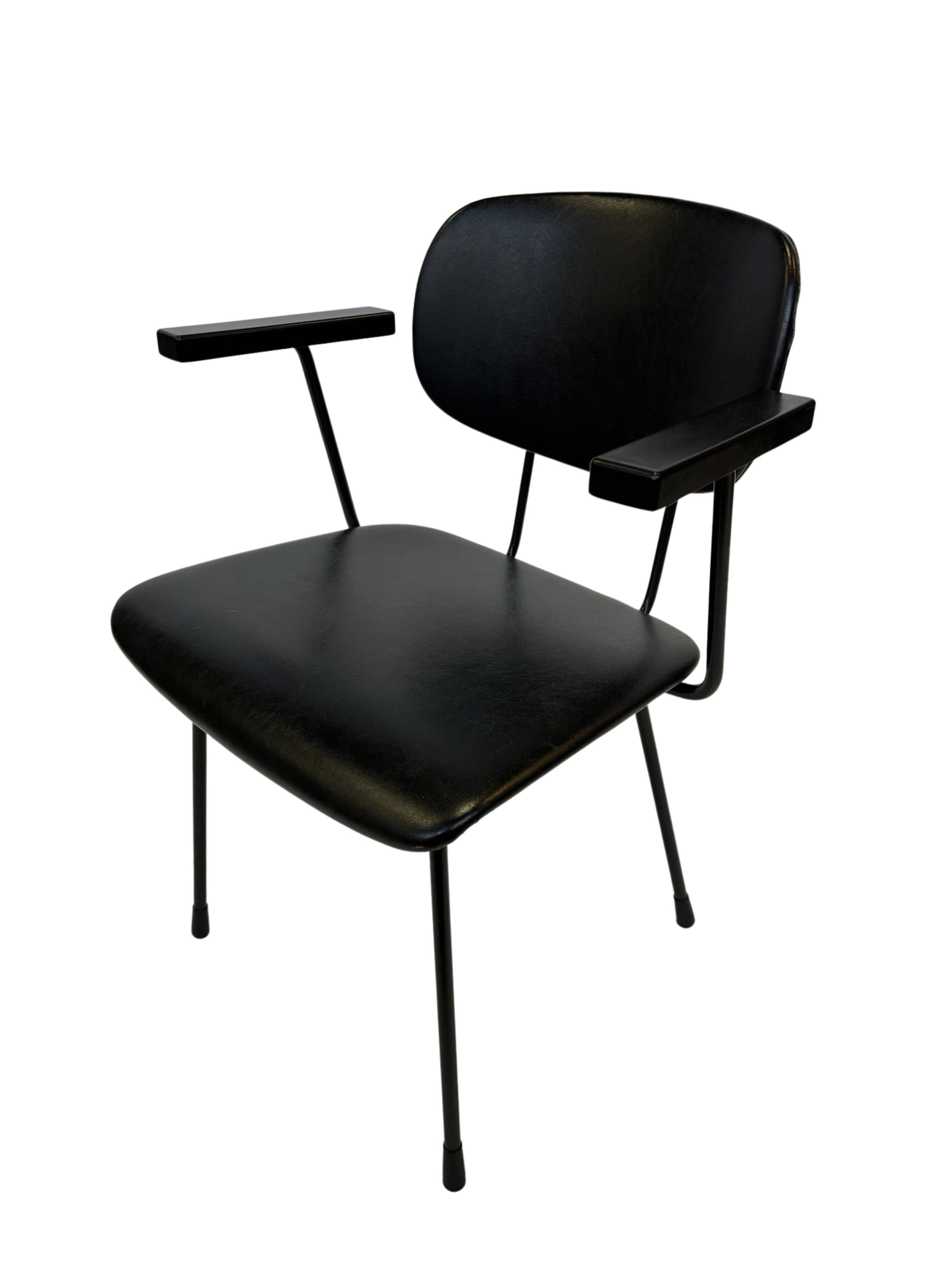 Vintage Gispen model 216 chair Wim Rietveld Design