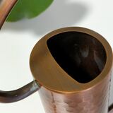 Hammered copper watering can