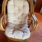 Rattan garden furniture