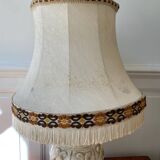 Large shabby chic lamp