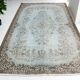 Tapis en laine vintage fait main turc sku v-943