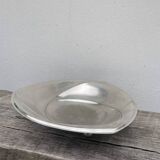 Art Deco ball footed dish with silver metal