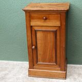 Table de chevet en merisier