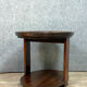 Table d'appoint époque Art Déco en acajou et ronce vers 1925