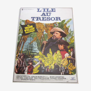 Affiche l'île au trésor