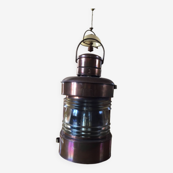 Antique boat lamp