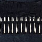Christofle 12 art deco forks