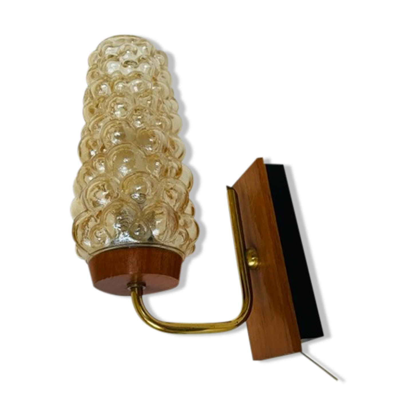 Bubble glass wall lamp, 60s