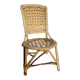 Vintage rattan doll chair