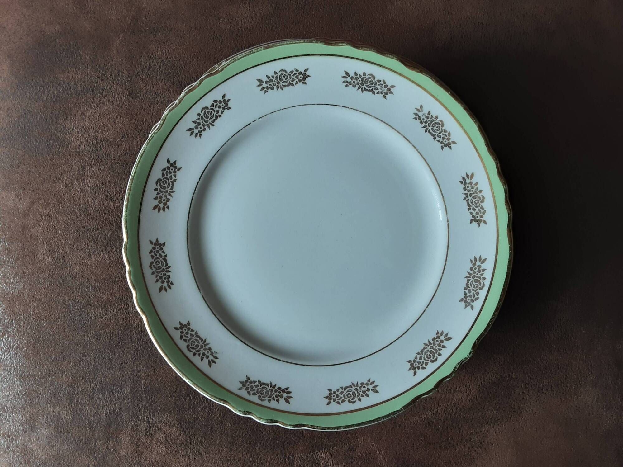 Set of 12 dessert plates from Faïencerie d Orchies