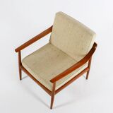 Mid-Century Antimott Armchair by Walter/Wilhelm Knoll