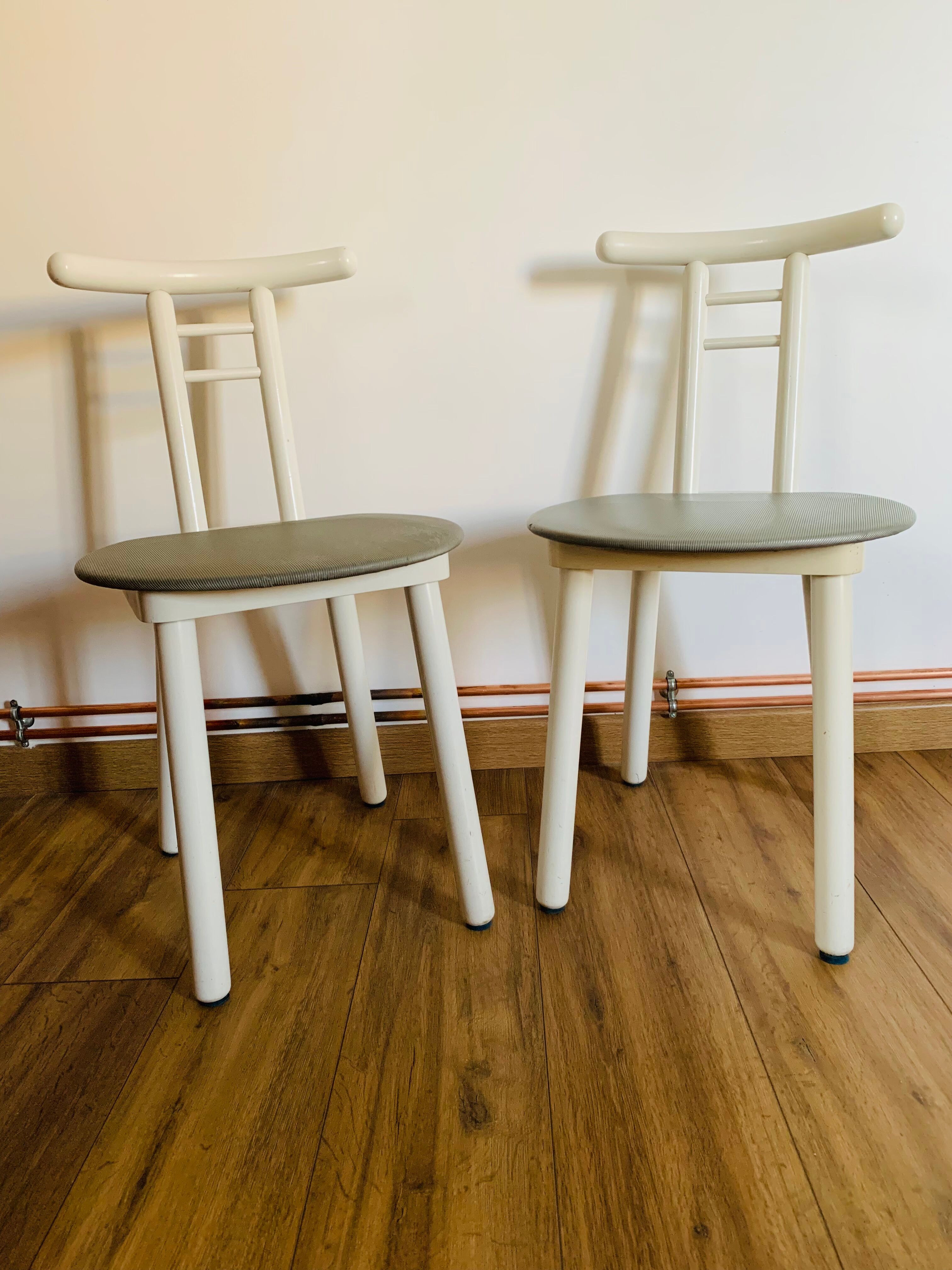 Pair of designer chairs